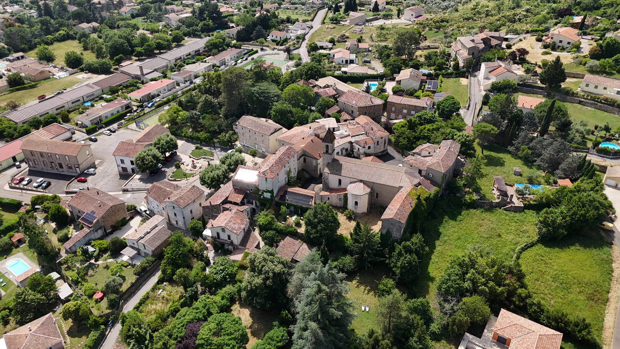 Saint-Florent-sur-Auzonnet centre historique